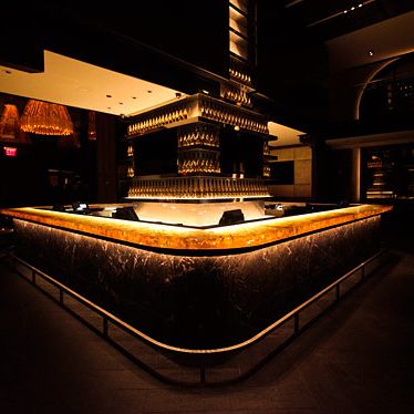 The bar.