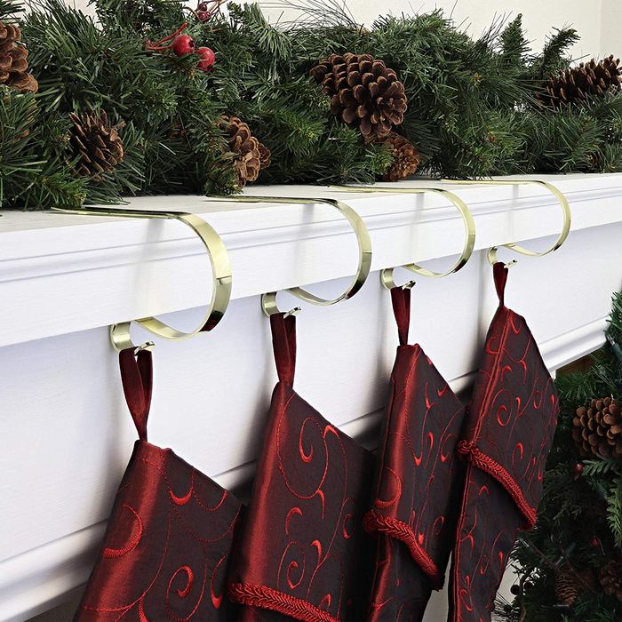 four stocking holder