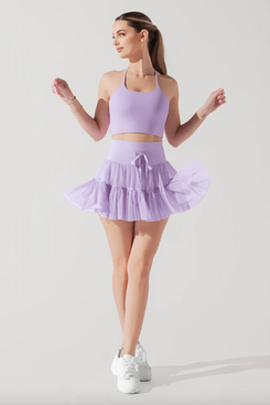 Popflex Pirouette Skort - Digital Lavender