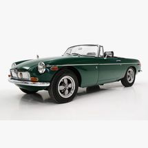 1968 MG B GT Roadster in British Racing Green
