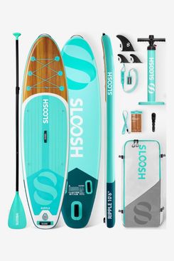 SLOOSH Inflatable Stand Up Paddle Board, 10’6”