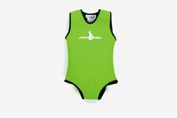 Speedo Kids UPF 50+ Begin to Swim Thermal Swimsuit, Berry, 6/6x