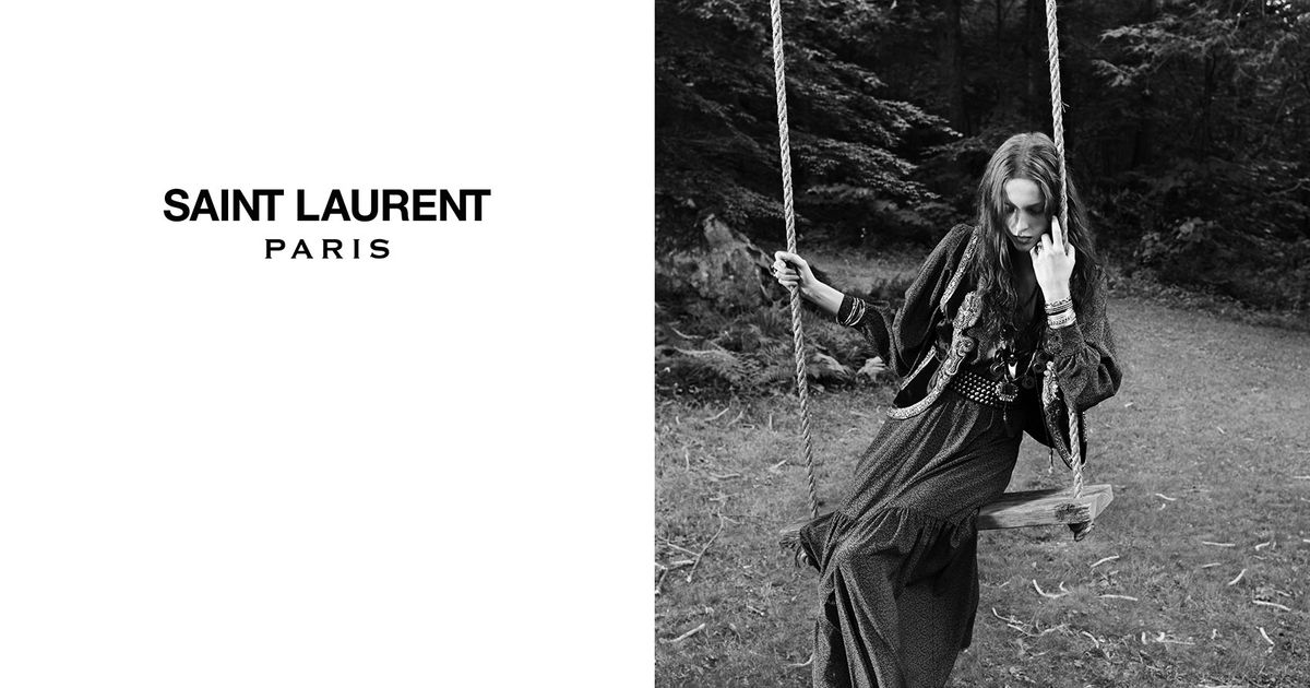 Saint Laurent’s Psych Rock Collection Will Make You Want to Become a Hippie