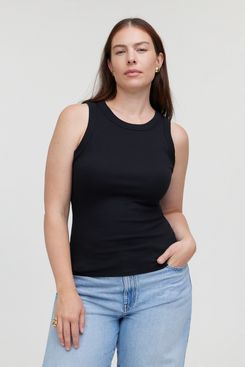 Madewell Brightside Rib Cutaway Tank