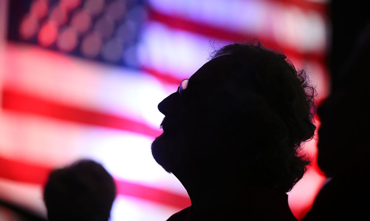 Election Day 2016: Election Night Watch Party In Braintree, MA