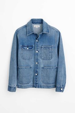 Alex Mill Work Jacket in Vintage Wash Denim