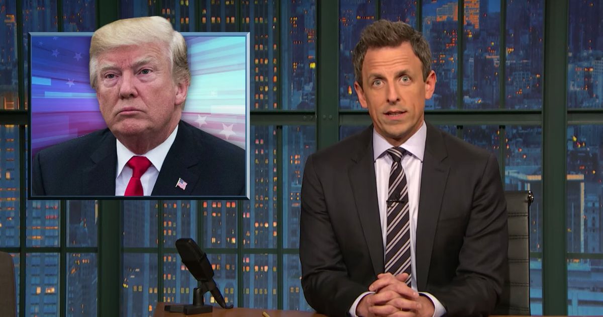 Seth Meyers Slams Trump’s Racist Immigration Comments