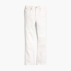 Pure White Demi-Boot Jeans 