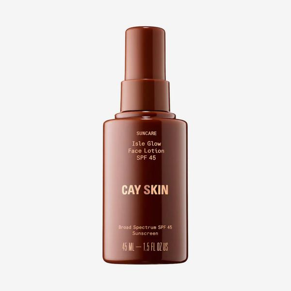CAY SKIN Isle Glow Face Moisturizer SPF 45 with Sea Moss and Niacinamide