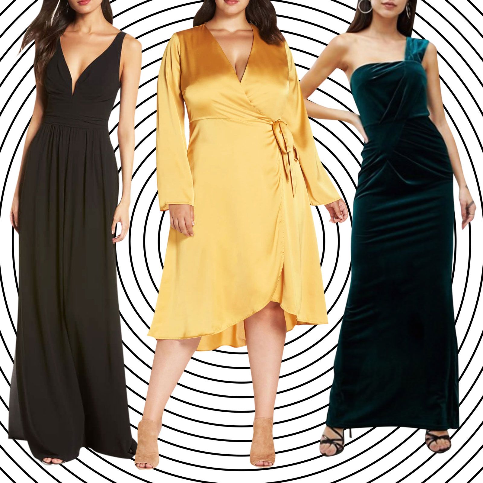 fall day wedding guest dresses