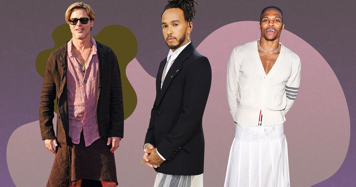 Men Wearing Skirts Is 2022's Biggest Fashion Trend