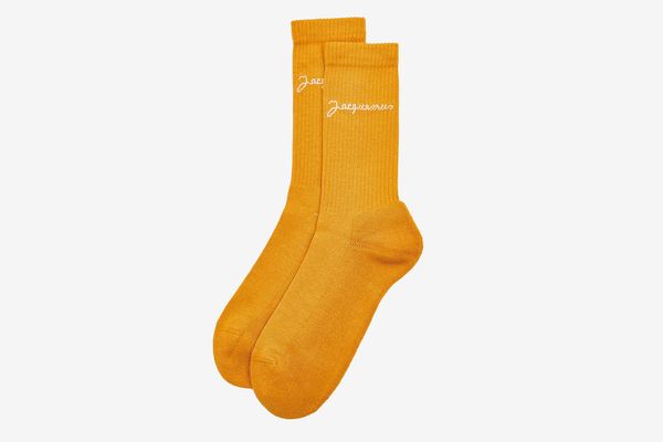 Jacquemus 'Les Chaussettes Meunier' Socks in Orange