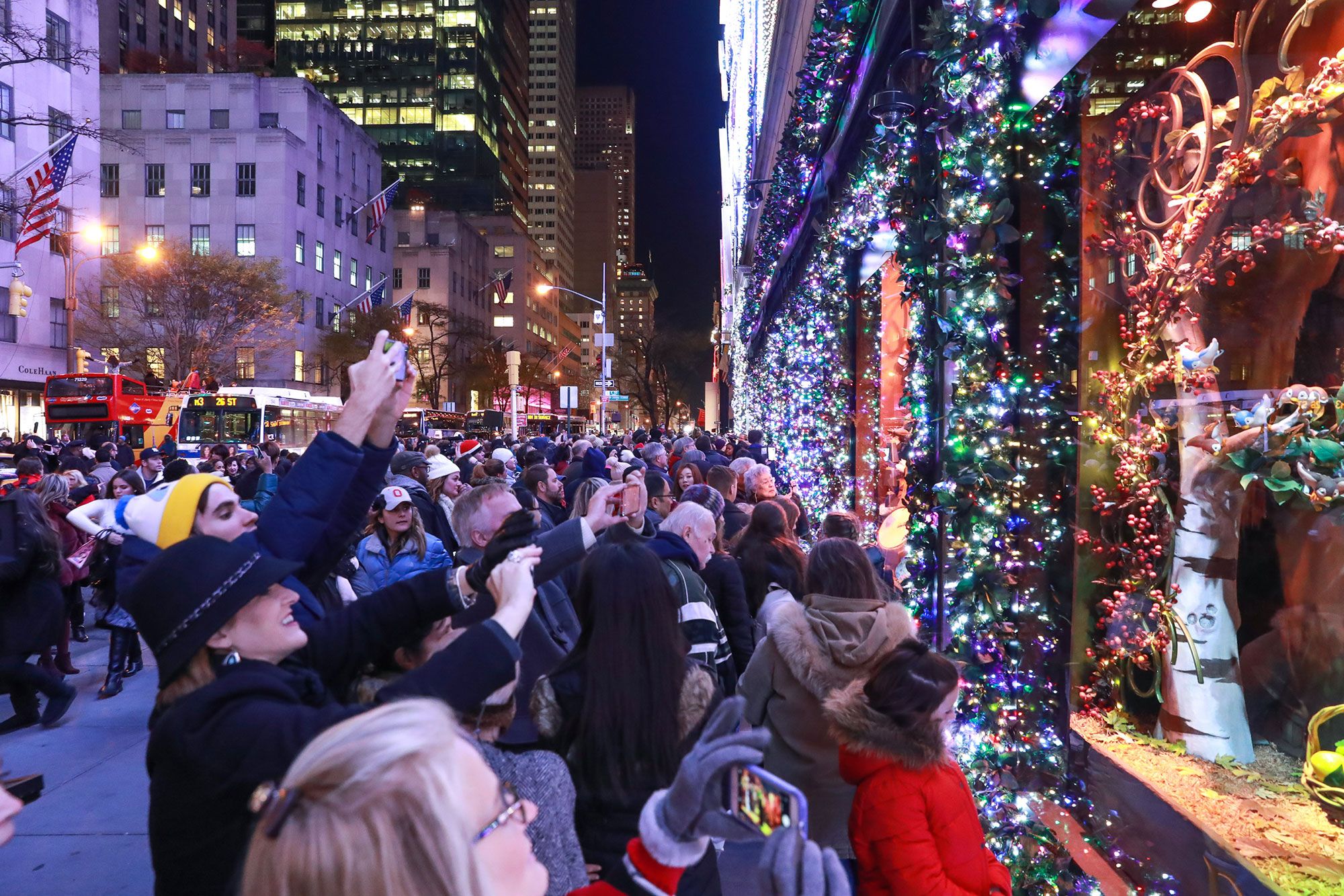 Saks Fifth Avenue Unveils Reimagined Multi-Night Holiday Window