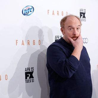 Comedian Louis C.K. attends the FX Networks Upfront screening of 
