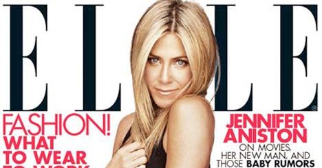 Jennifer Aniston Covers Elle; Karl Lagerfeld Has a New Photography Exhibit