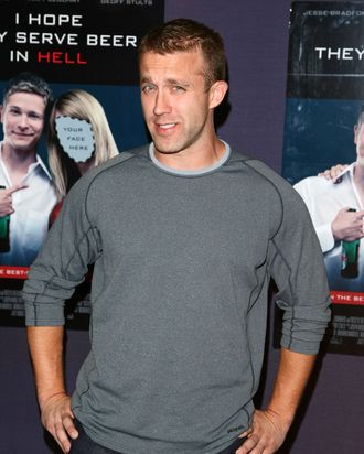 NEW YORK - SEPTEMBER 03: Screenwriter Tucker Max attends the New York premiere of 