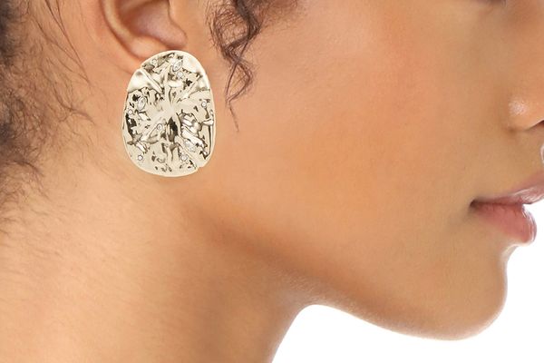 Alexis Bittar Hammered Clip On Earrings 