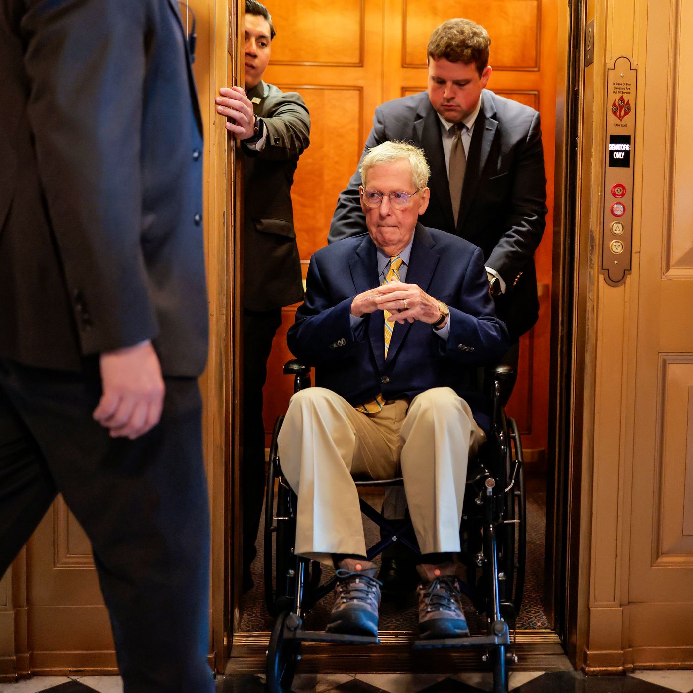Feast Your Eyes on a Brand-New Photo of Mitch McConnell