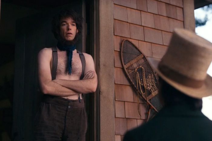 John Mulaney as Henry David Thoreau in Dickinson.