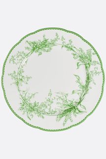 Dior Dinner Plate Lily of the Valley, Green