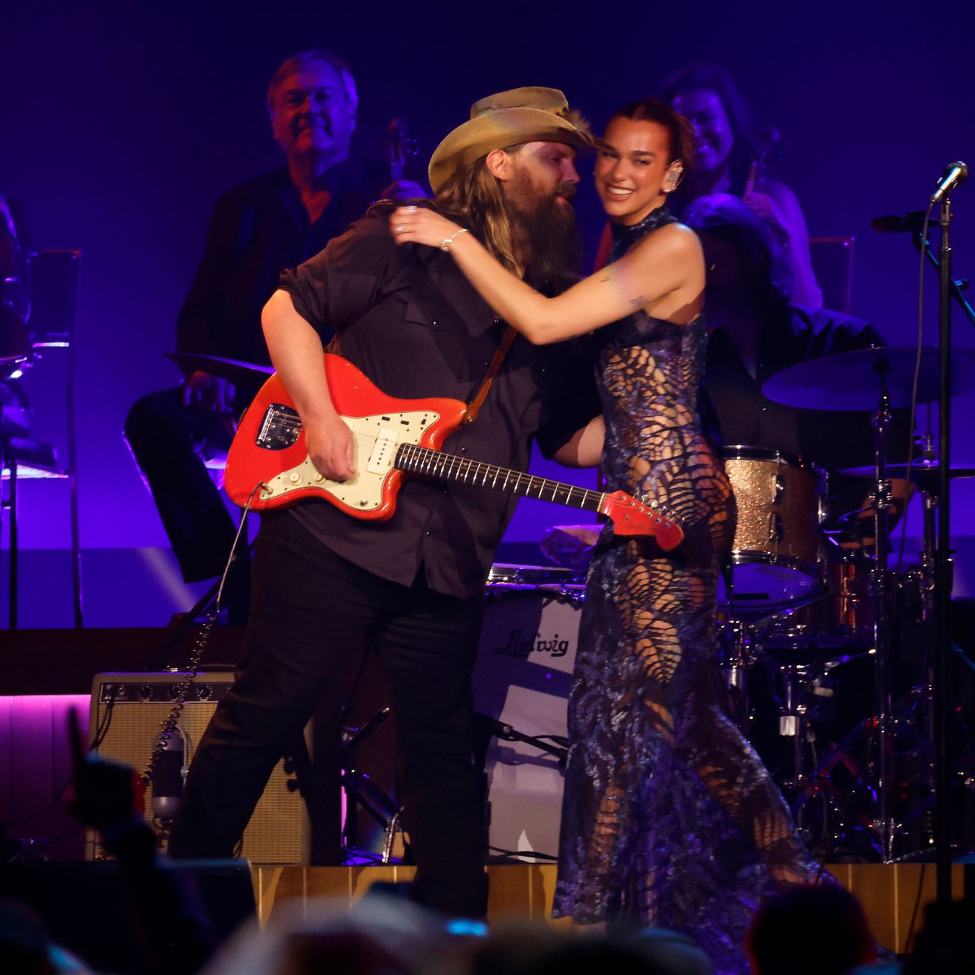 Dua Lipa & Chris Stapleton Stun ACM Awards in Surprise Duet