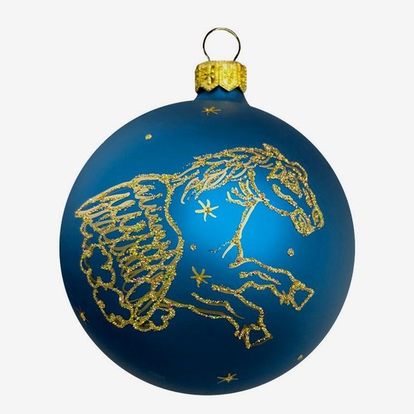 New York Transit Museum Pegasus Ornament