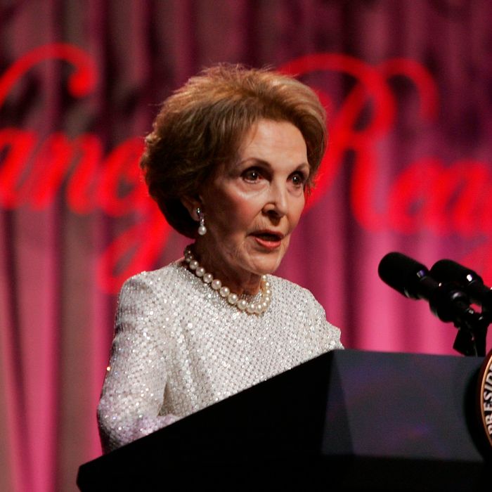 Former First Lady Nancy Reagan Has Died