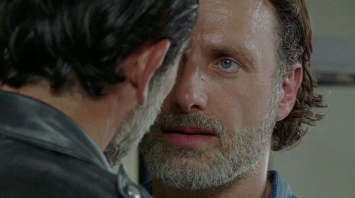 Rick and Negan Should Just Kiss Already on The Walking Dead