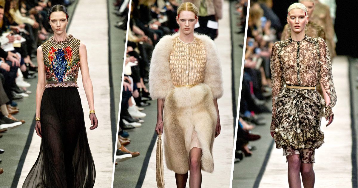 Robin Givhan: At Givenchy, Riccardo Tisci Makes Eveningwear Roar