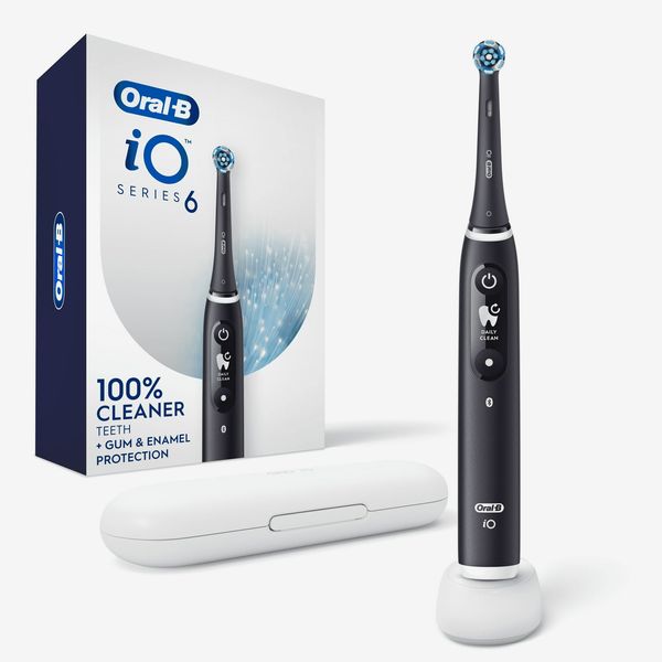 Oral-B iO Series 6 Electric Toothbrush with (1) Brush Head, Black Lava