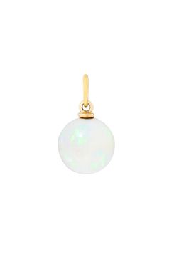 Fox & Bond Victorian Opal Orb and 14k Gold Charm