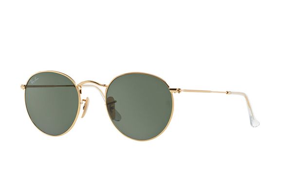 Ray-Ban Gold Green Classic Frames
