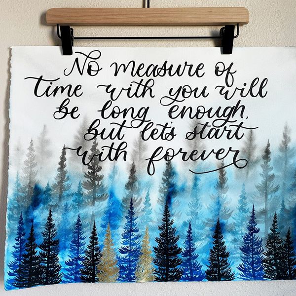 ‘No Measure of Time’ Painting