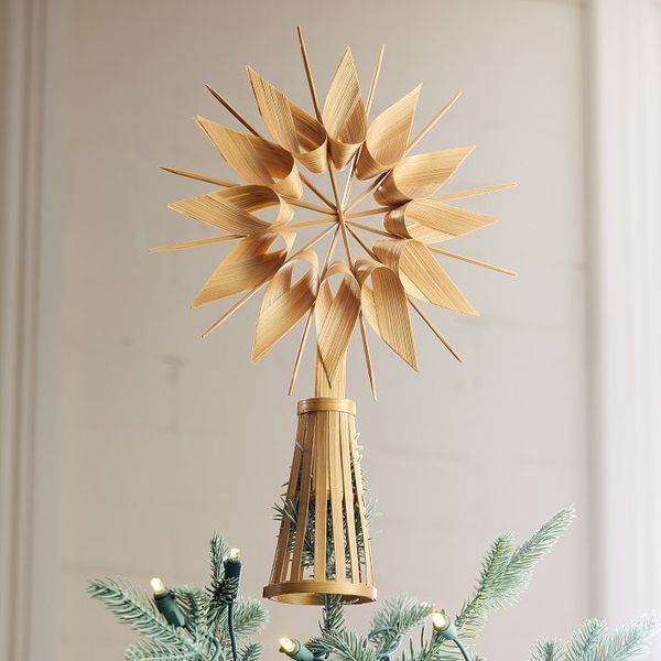 West Elm Finnish Folk Wood Tree Topper