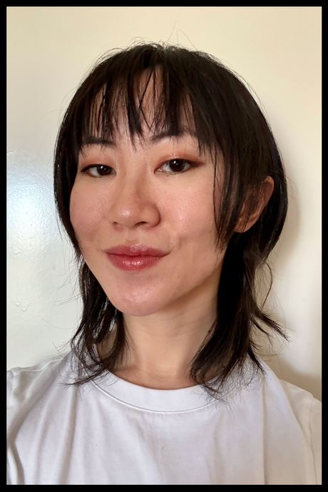 Author wearing Westman Atelier's Hydrobalm