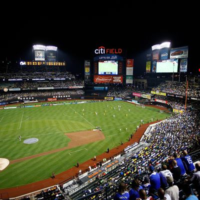 NEA general view of an exhibition match between Juventus FC and Club America on July 26, 2011 at Citi Field in the Flushing neighborhood of the Queens borough of New York City.