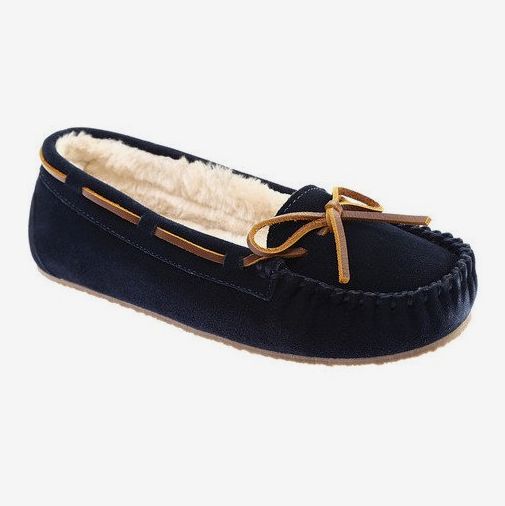 Portland Boot Company Women’s Ashland Suede Moccasin Slipper