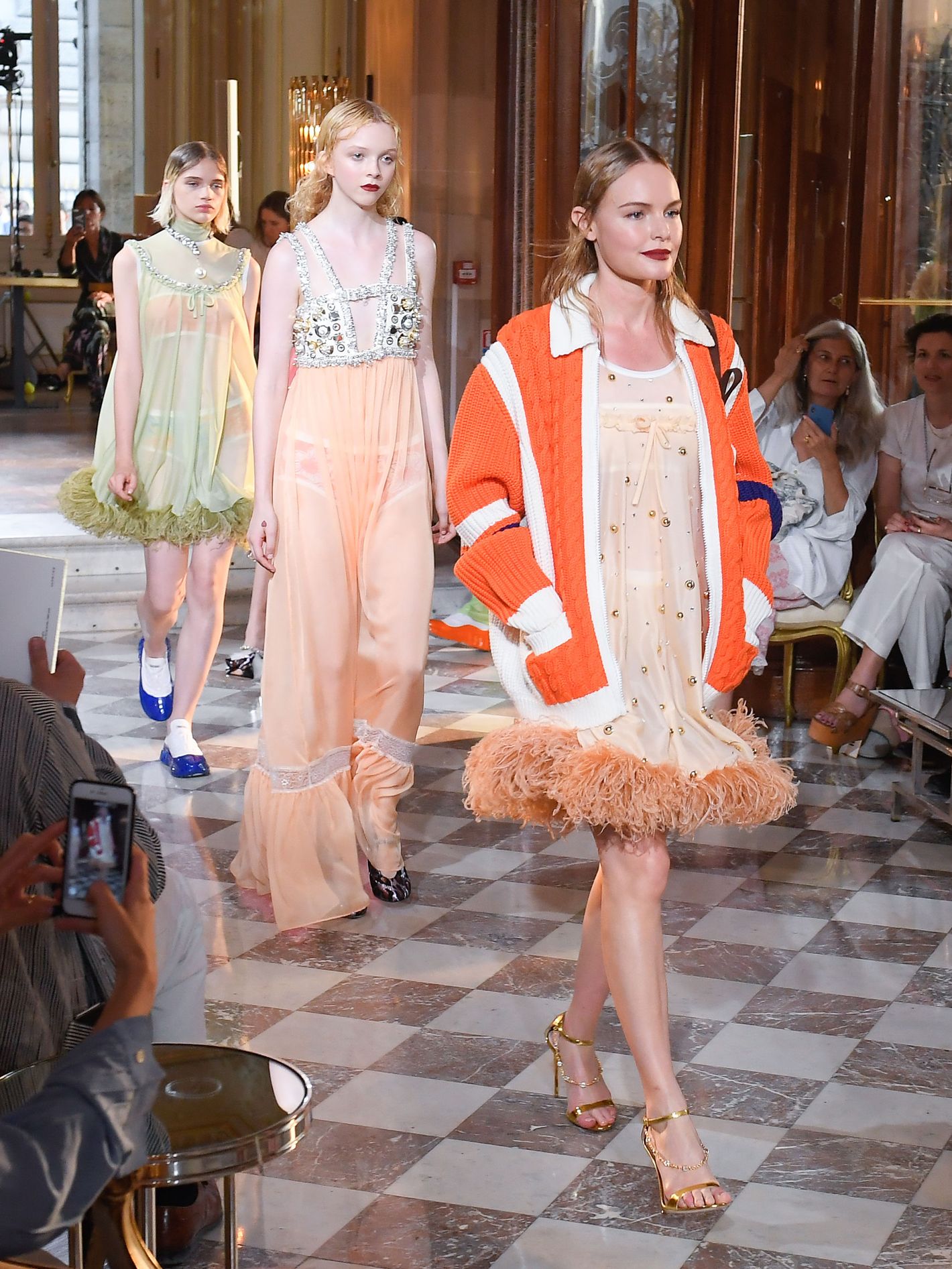 Miu Miu’s Cruise 2019 Show Was Star-Studded