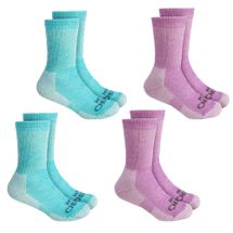 Hot Chillys Youth Wool Trail Socks - 4 Pairs