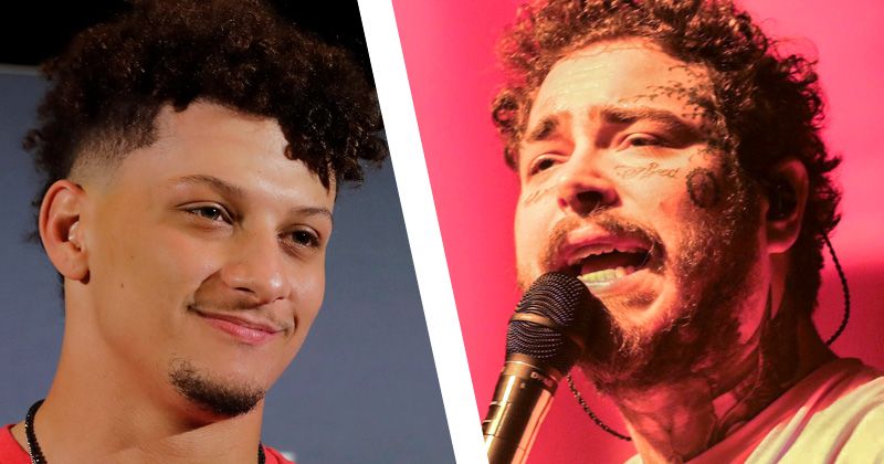 Post Malone Has a Tattoo of Patrick Mahomes’ Autograph