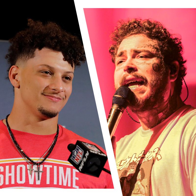 Patrick Mahomes Signed a Fans Champ Stamp Tattoo on Kimmel