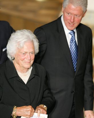 Former first lady Barbara Bush.