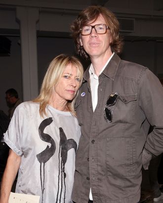 Kim Gordon and Thurston Moore.