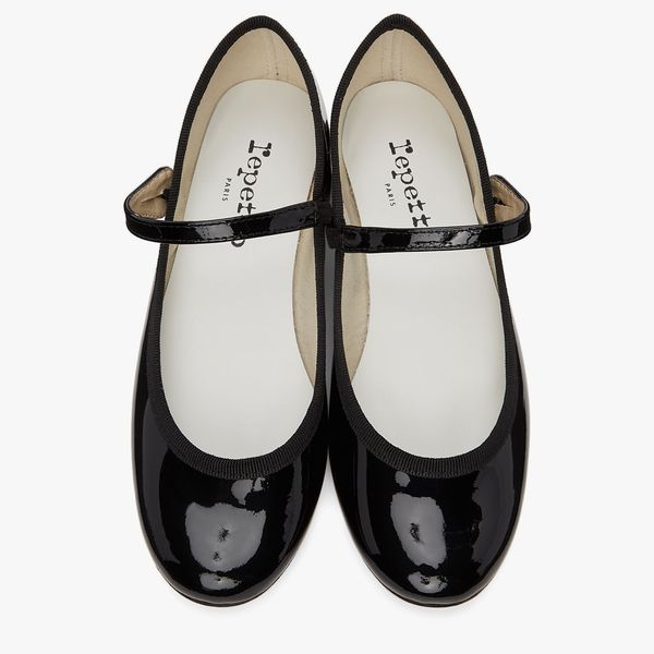 Repetto Black Patent Roes Mary Jane