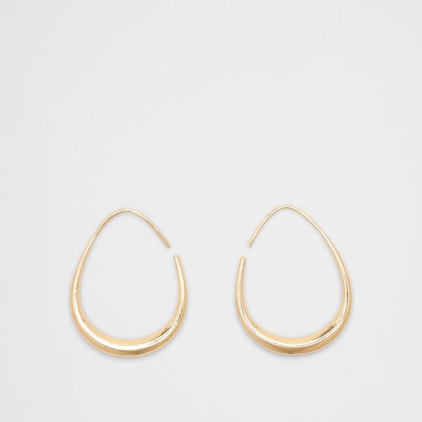 Banana Republic Factory Sculptural Wire Hoop Earrings