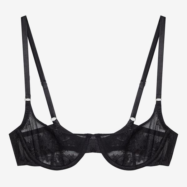 Fleur du Mal Bouquet Lace Scooped Balconette