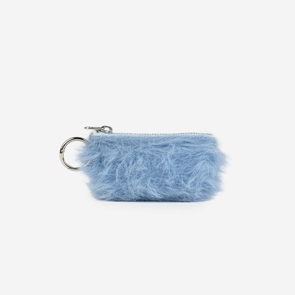 Verloop Faux Fur Pouch Bag Charm