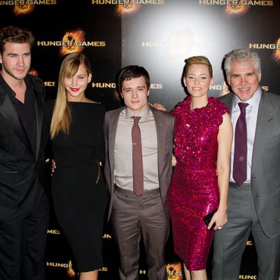 The Hunger Games (2012), Jennifer Lawrence, Liam Hemsworth, Josh  Hutcherson