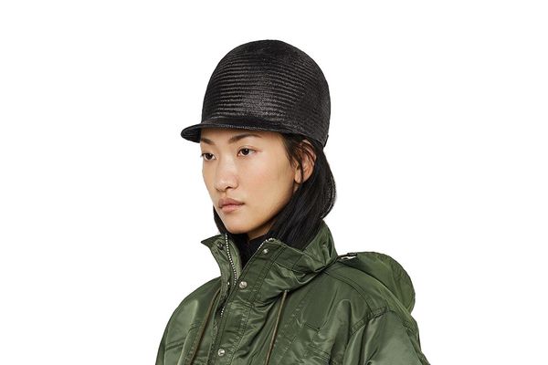 Sacai Straw Toque Hat