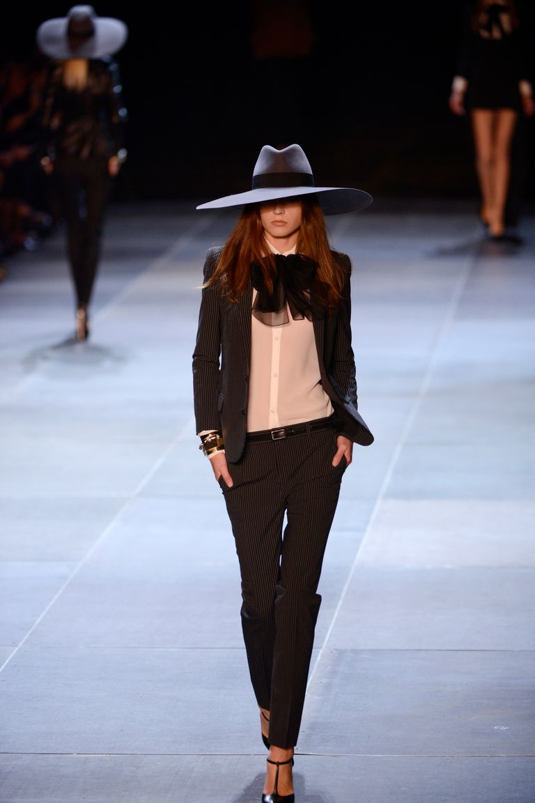 Hedi Slimane’s Saint Laurent Show First Photos